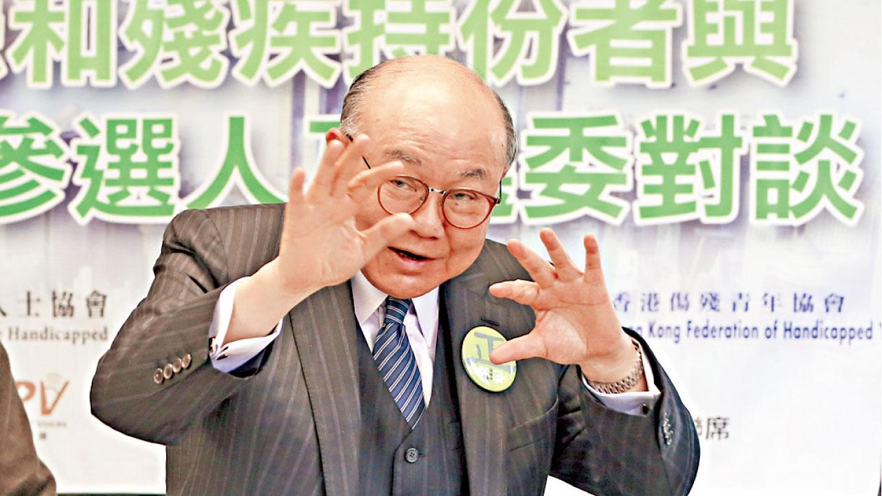 胡國興：不應欽點生矛盾特首