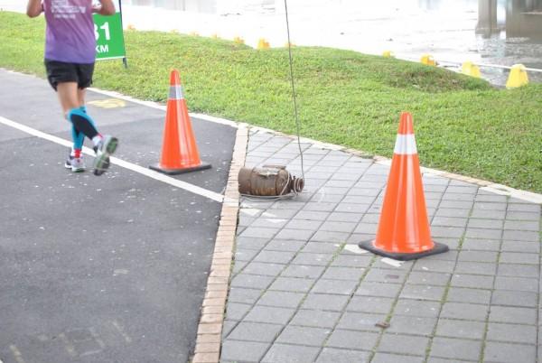 台北渣馬天降馬達 1參賽者受傷頭縫12針