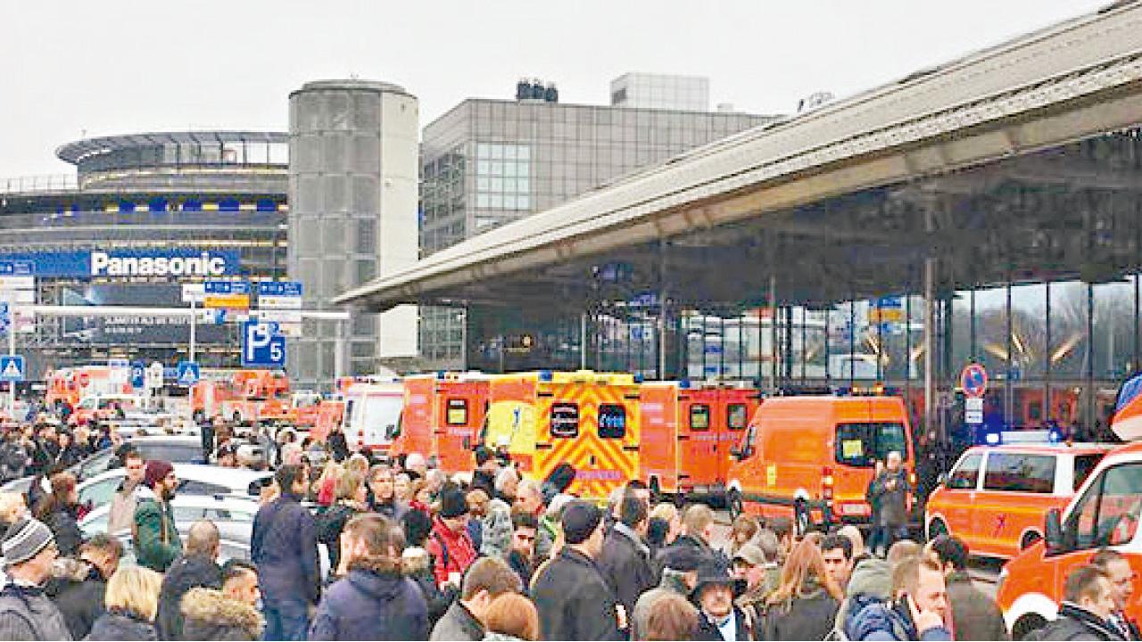 漢堡機場洩毒氣68人不適