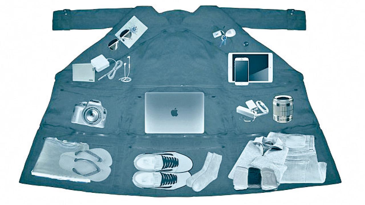 機場怪衣 袋袋平安