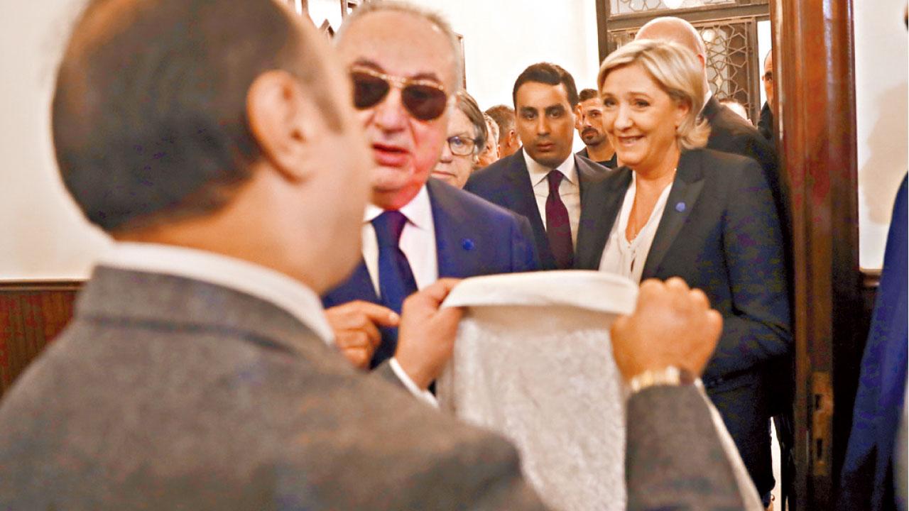 晤遜尼派教士 瑪琳勒龐拒戴頭巾