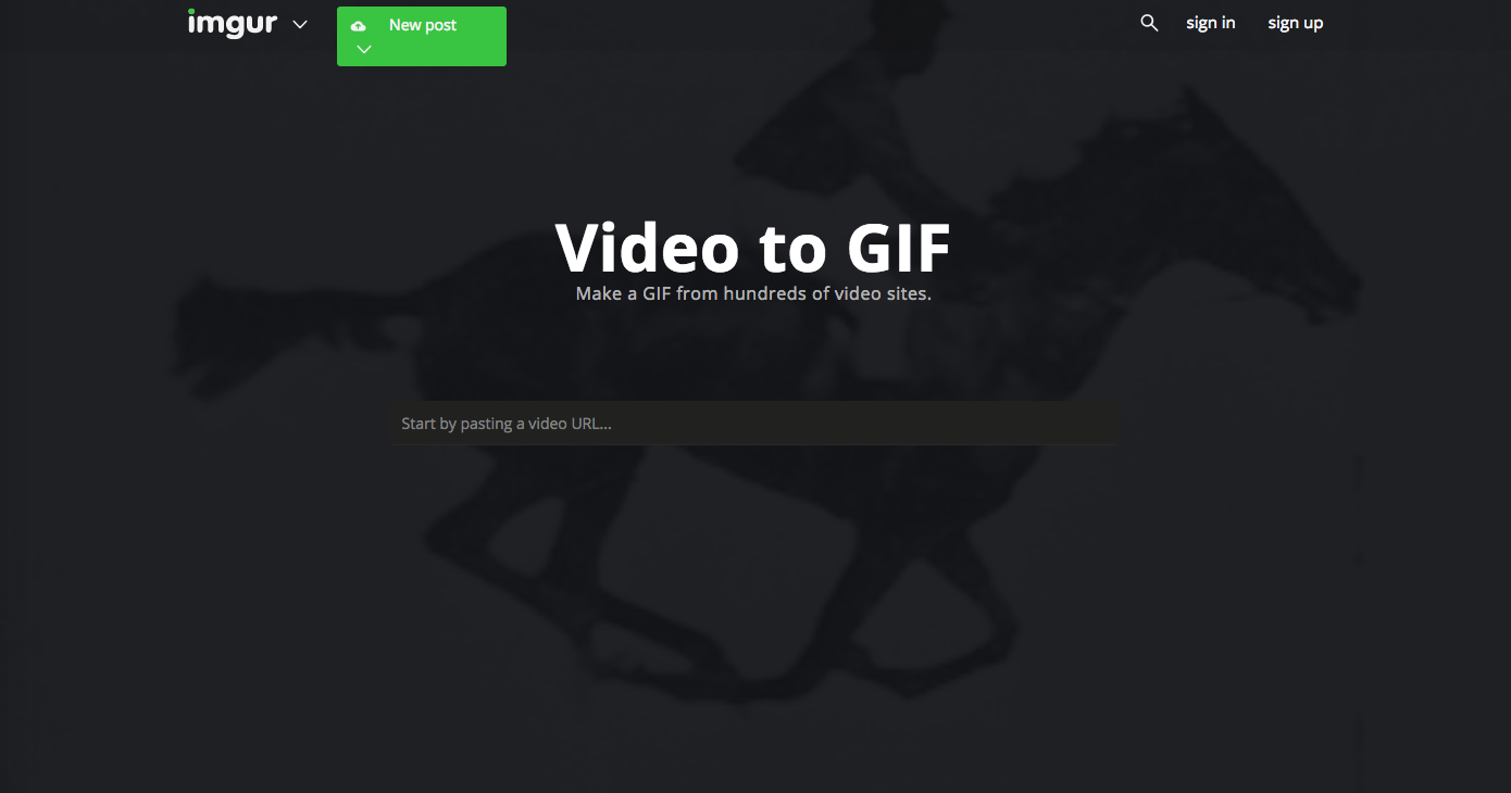 Imgur影片輕鬆轉換GIF