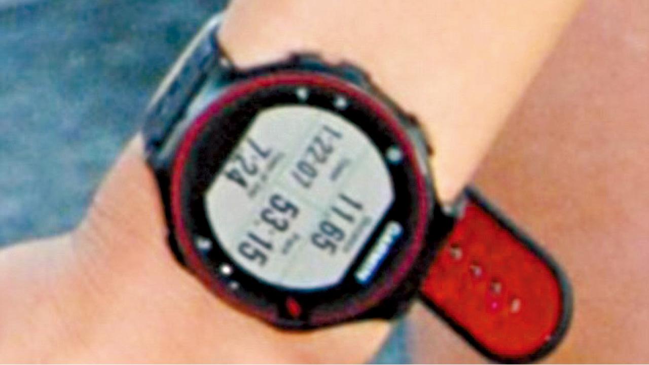 智能錶洩馬拉松出術