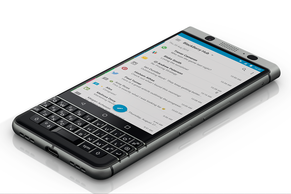 BlackBerry KEYOne鍵盤再現