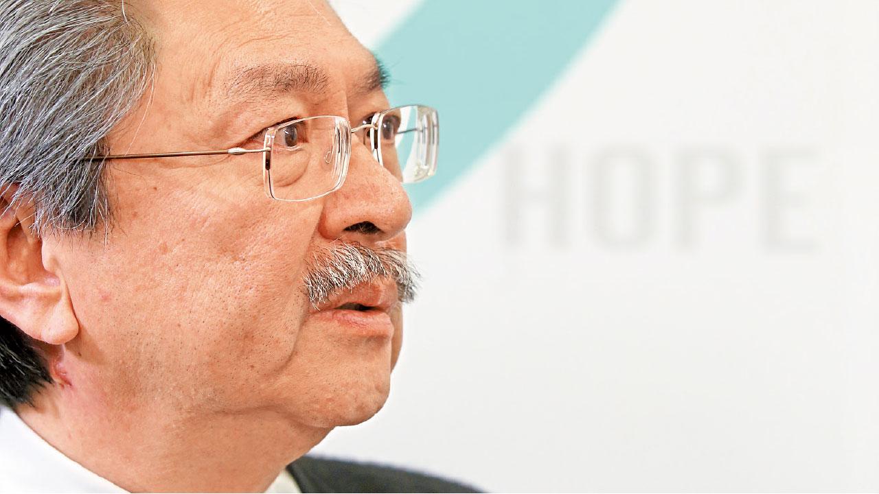 [選戰專訪]曾俊華預期 選舉峰迴路轉