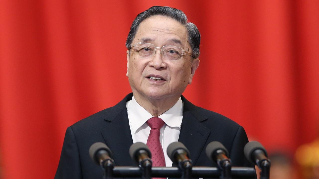 俞正聲提及支持行政長官及時向委員匯報國家發展