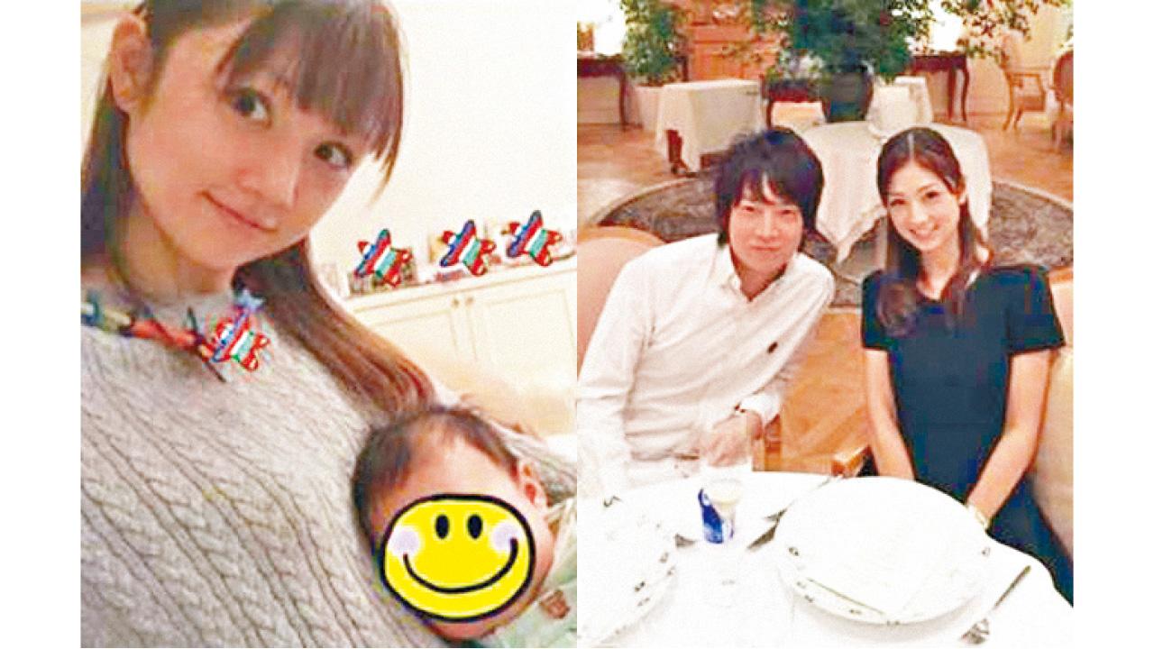 老公偷食成性 小倉優子離婚