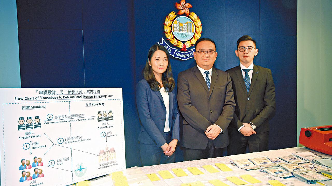 涉造假工作存款證明騙旅遊簽證 破人蛇集團 最少30人疑非法留英