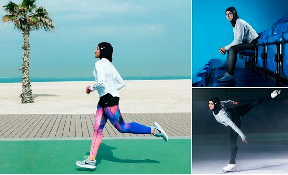 Nike新戰衣 撐穆斯林女將
