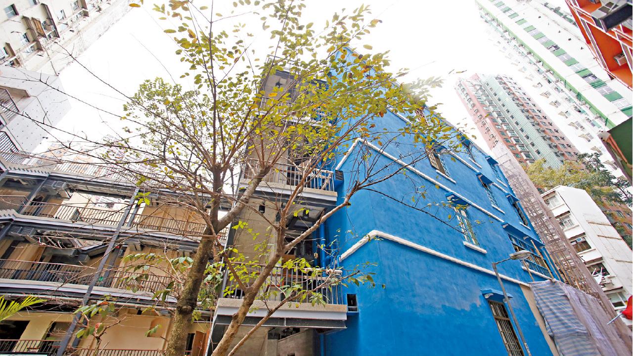 灣仔藍屋徵好租客 月租1.2萬元 住361方呎