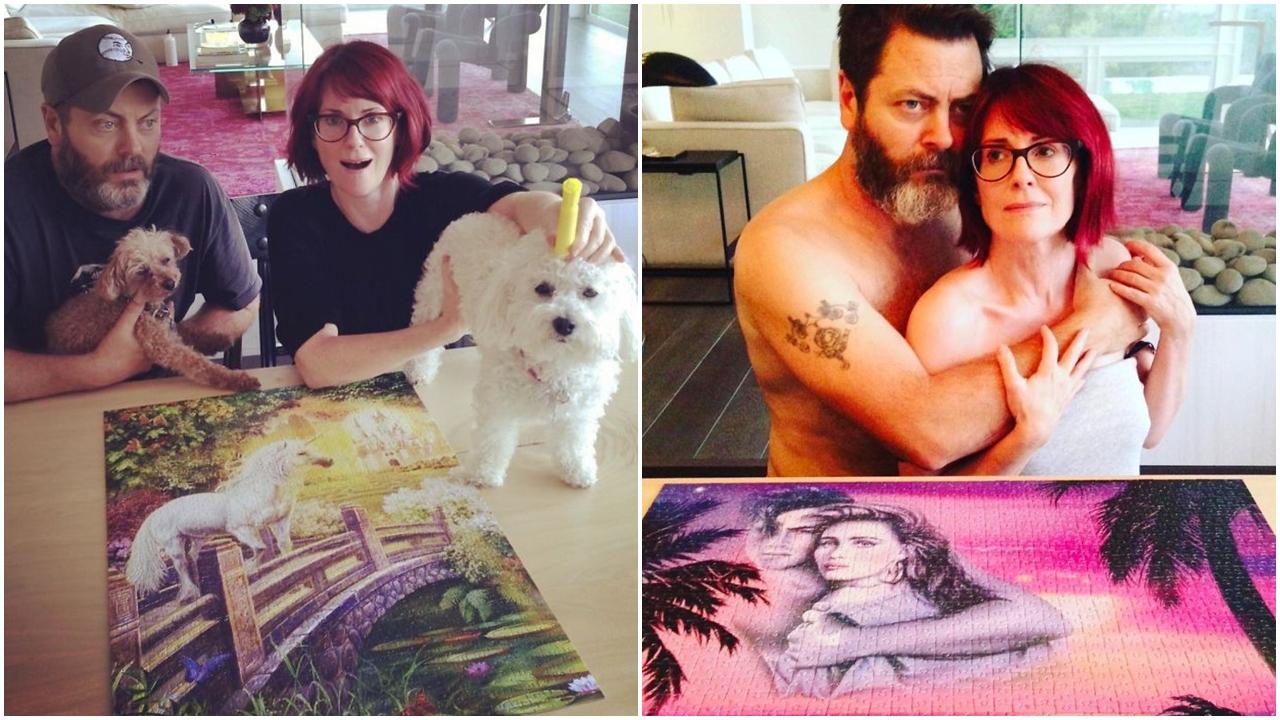 荷里活老夫老妻 鬼馬砌圖Selfie