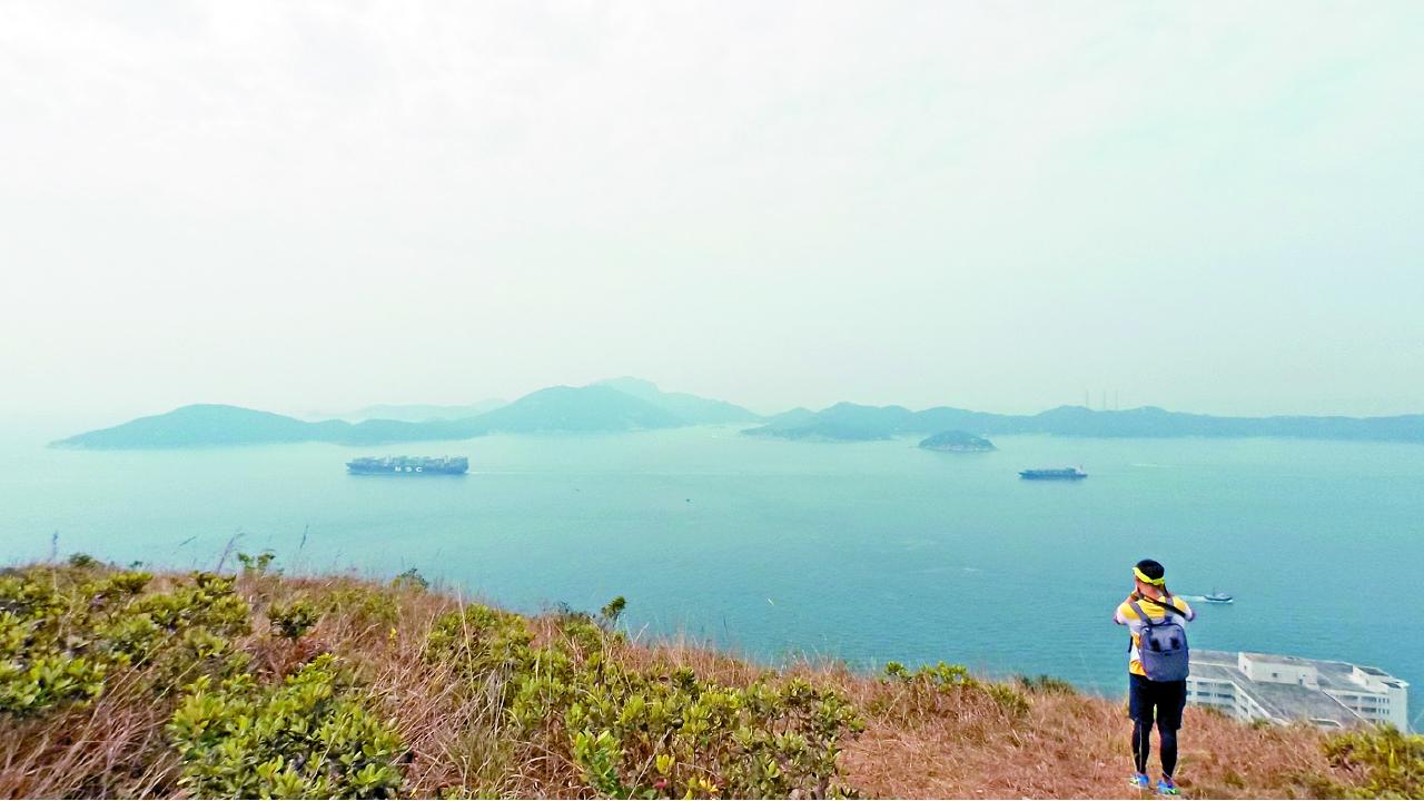 最就腳的海島風光 玉桂山與鴨脷排