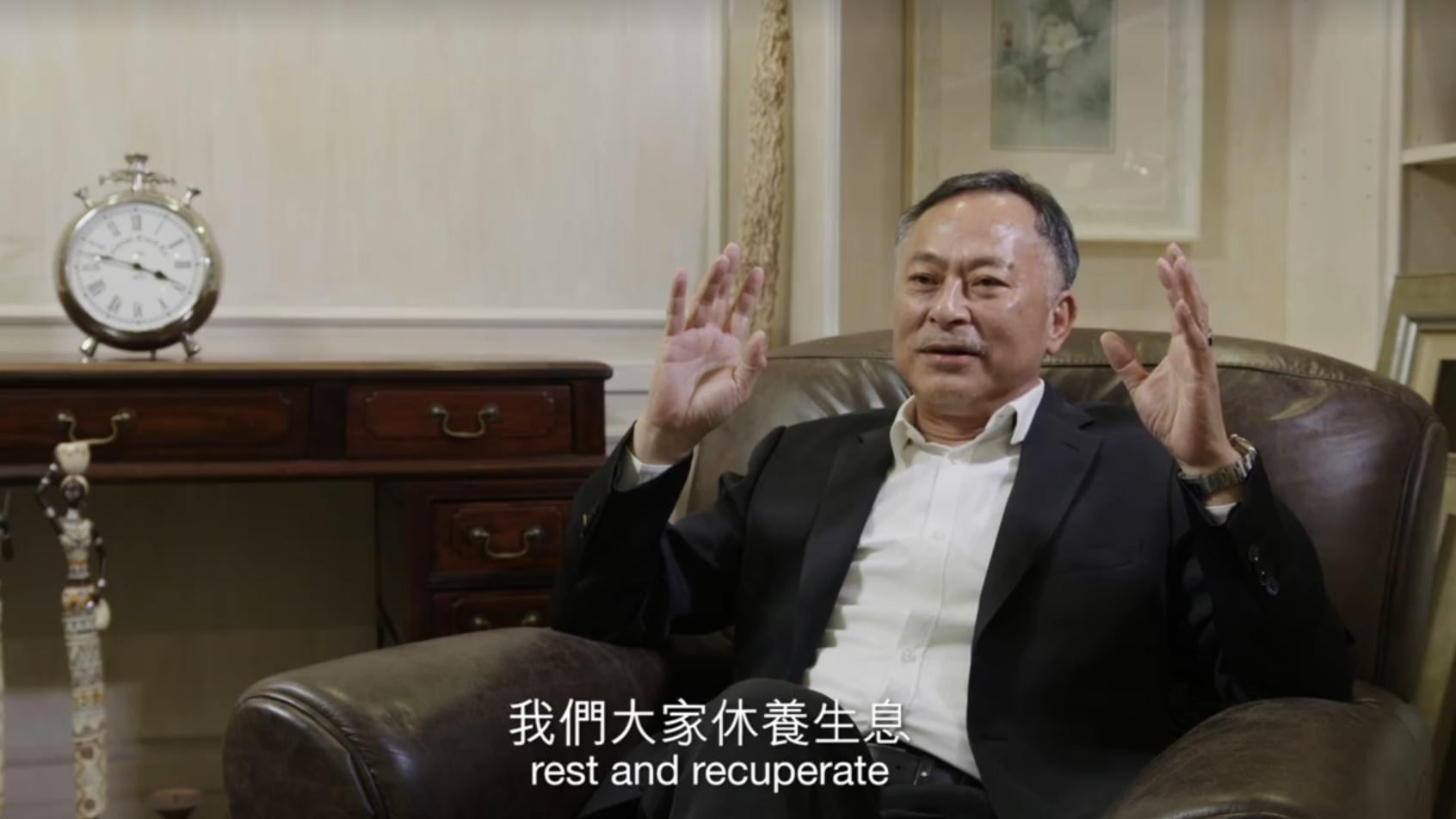 與曾俊華拍住上 杜琪峯：大家要休養生息 (有片)