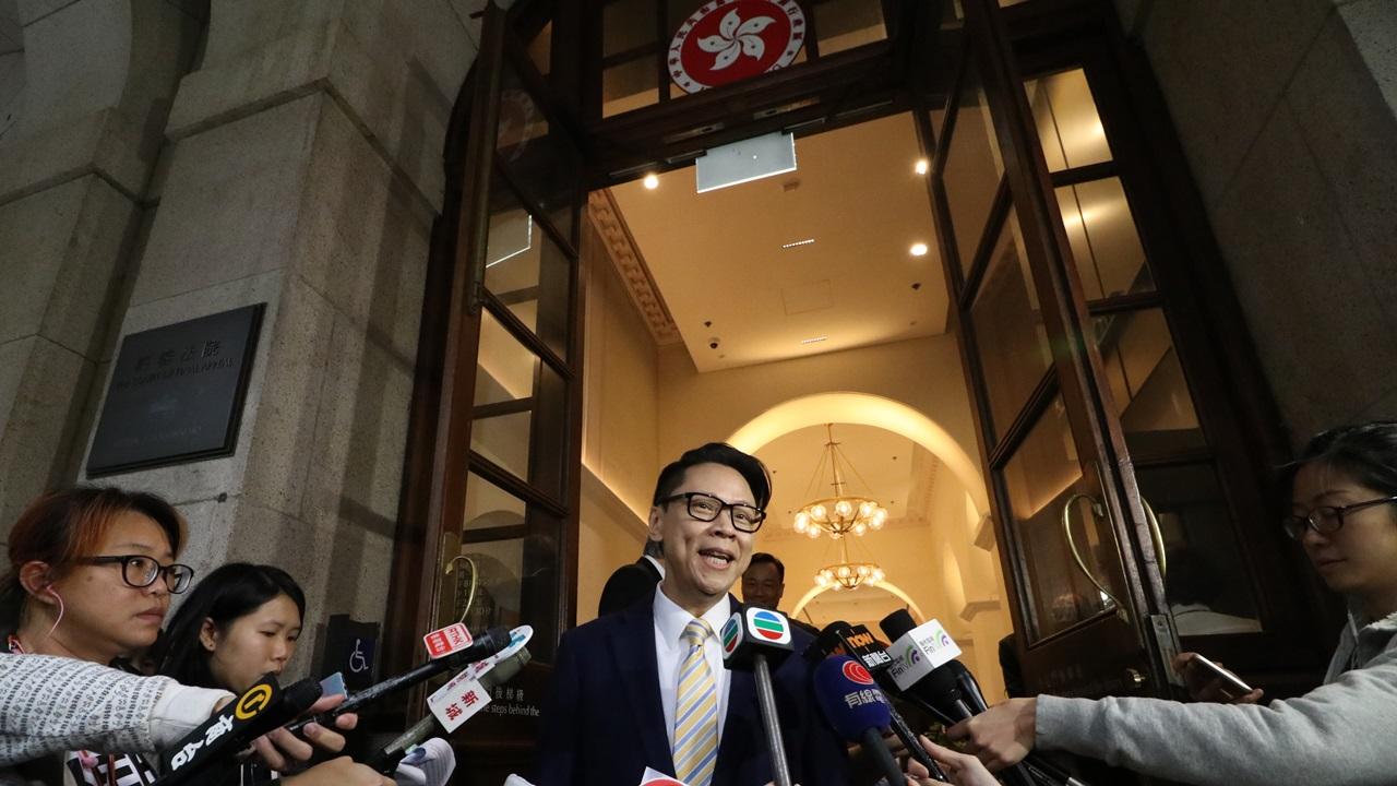 陳志雲終審上訴得直 籲尊重法庭裁決捍衛司法制度