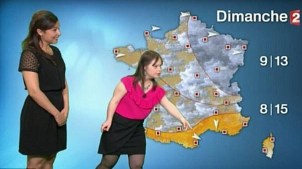 20萬人撐唐氏天氣女郎