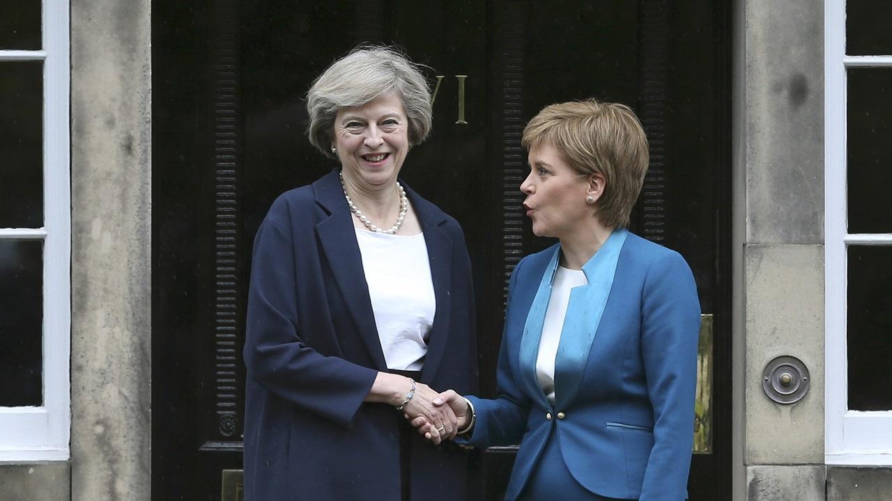 英月底啟動脫歐 文翠珊表明蘇格蘭現時不應舉行獨立公投