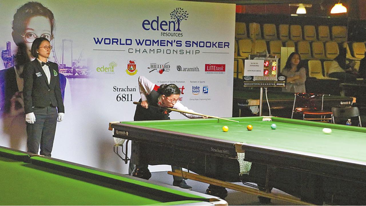 吳安儀世錦賽決賽激戰印度球手