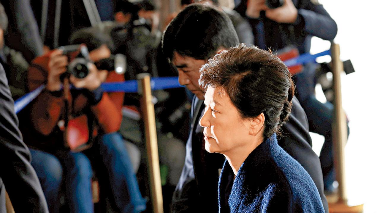 朴槿惠遭馬拉松式盤問 