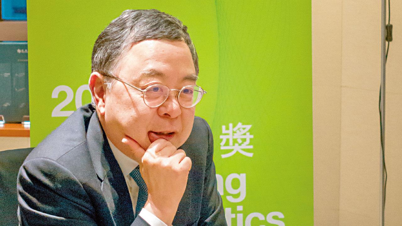 【專訪】辦數學獎發掘人才 陳啟宗講機率 對林鄭心裡有數