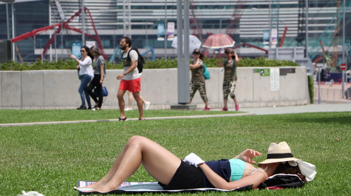 冬天破記錄的暖