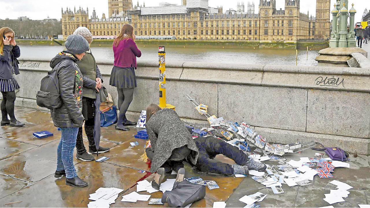 倫敦西敏橋 國會恐襲4死40傷