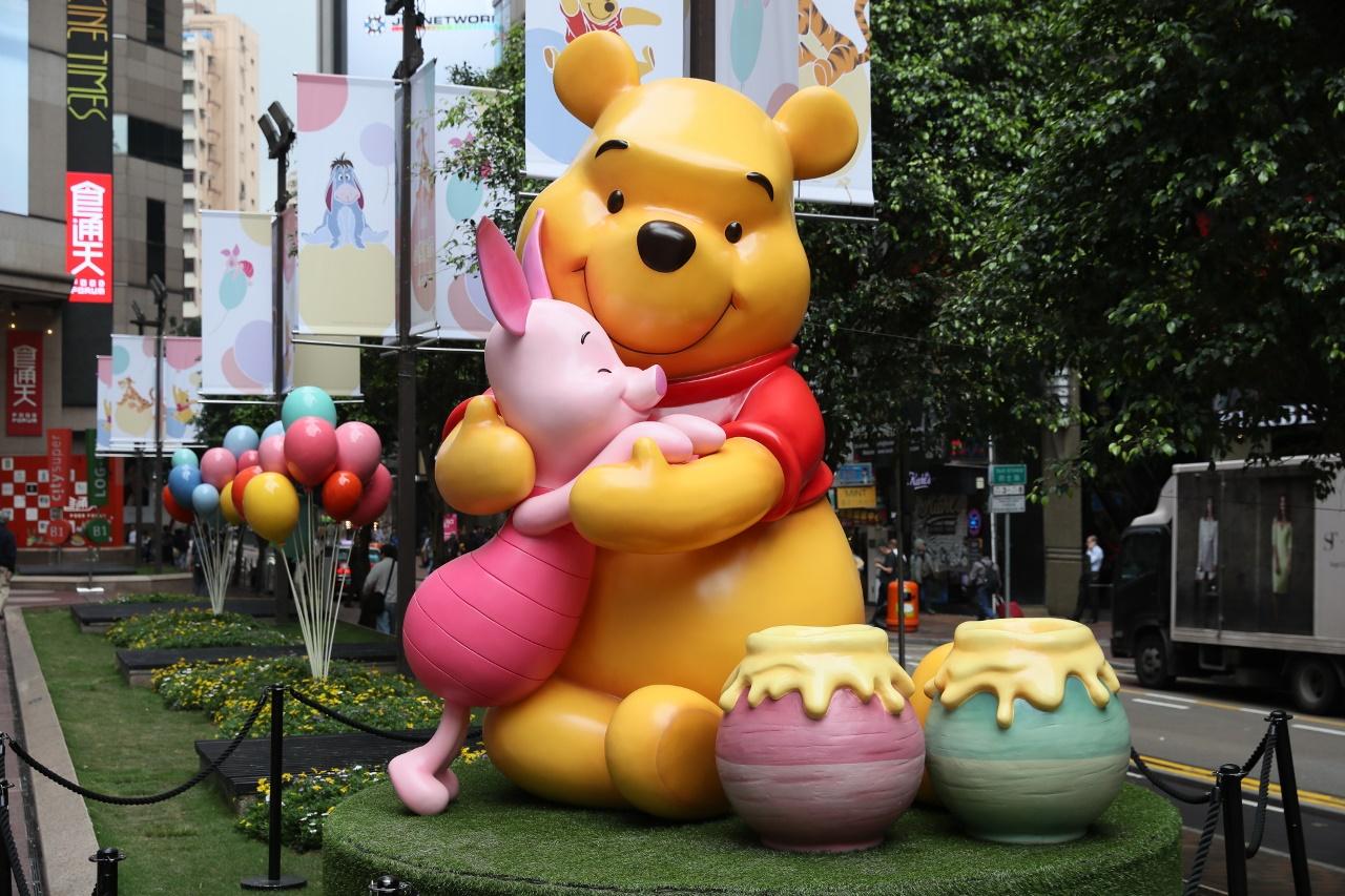 時代廣場舉辦「小熊維尼」展覽