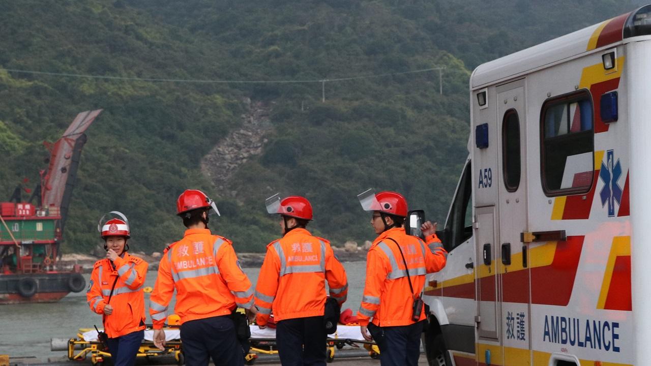 港珠澳橋意外 勞工處指安全帶不應該扣在工作台