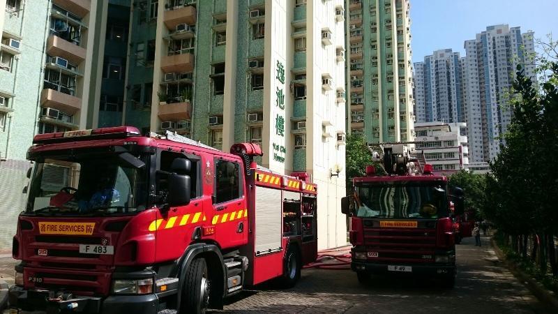 【 更新】天逸邨火警仍有兩名女童及一傷者危殆