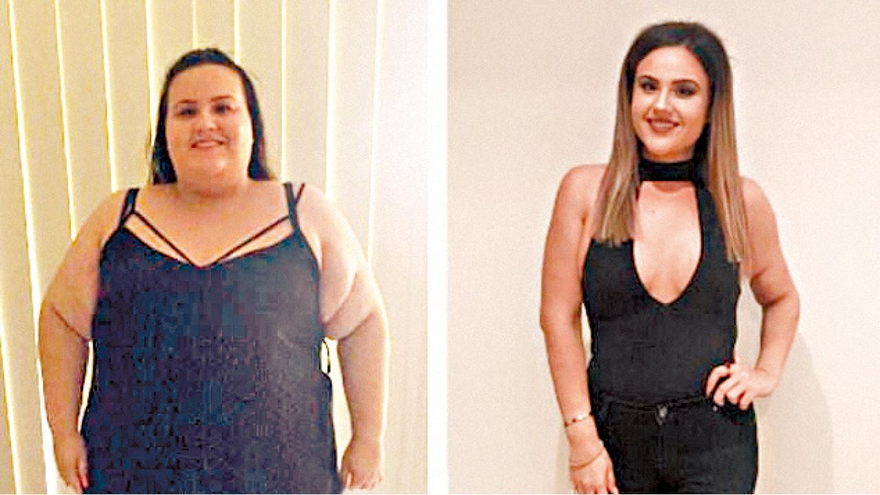 澳女1年減198磅 同學都唔認得