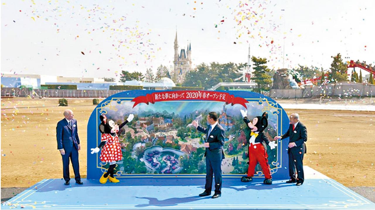 東京迪士尼53億擴建動工 「美女與野獸」3年後開幕