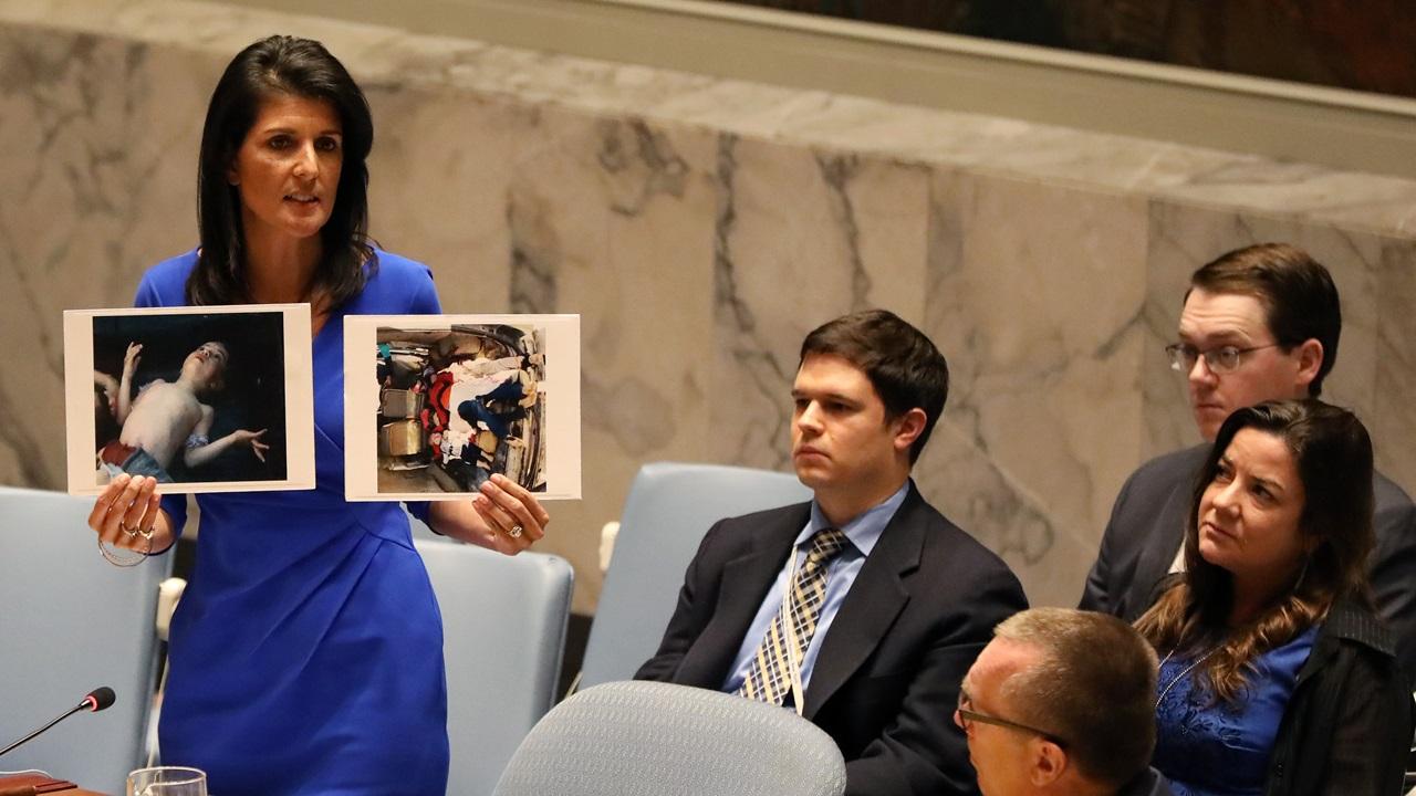 安理會緊急會議商討敍利亞化武襲擊事件