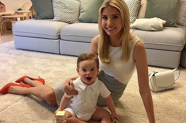 伊凡卡曬1歲仔玩中國字積木照