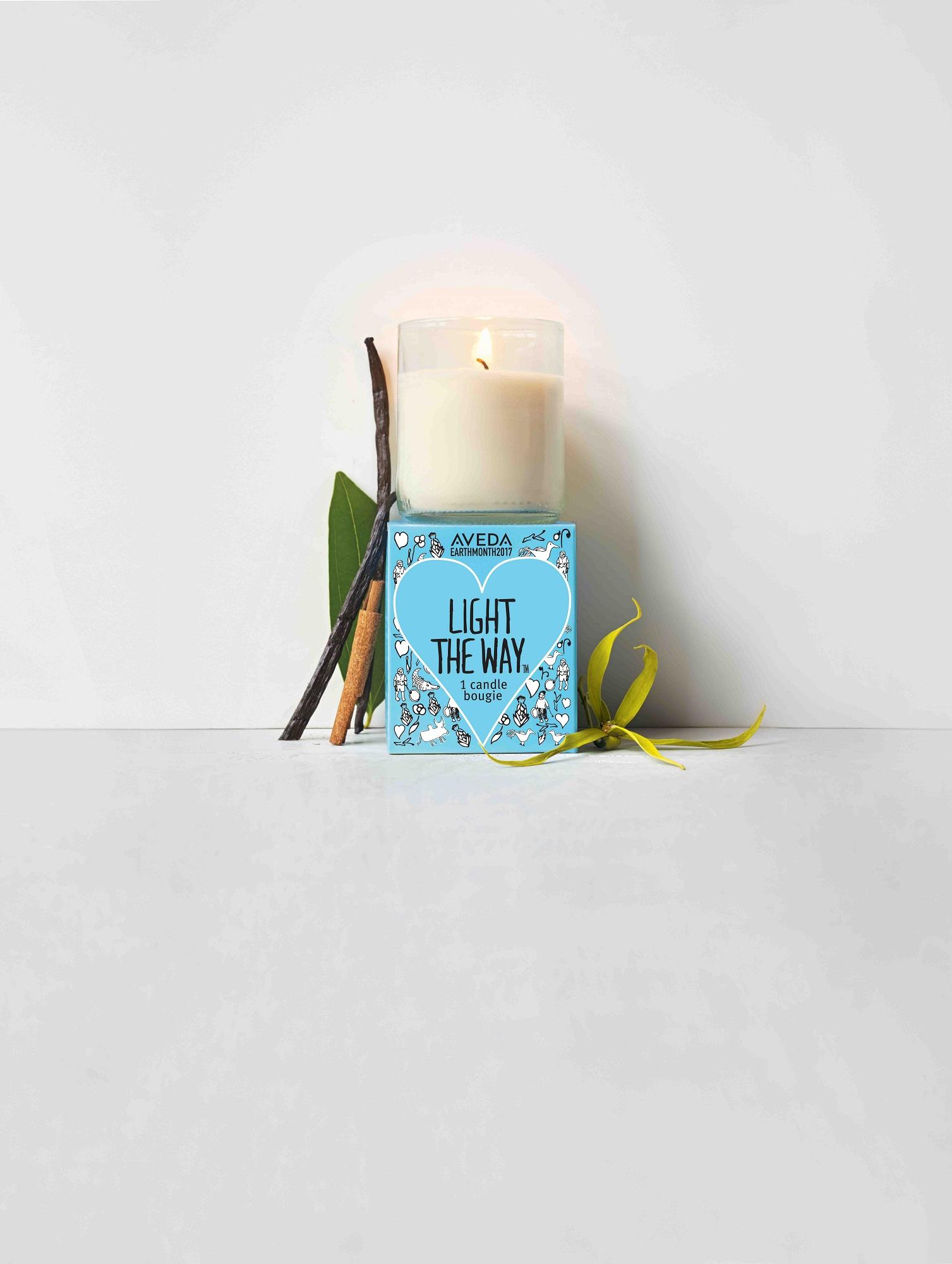 AVEDA地球月蠟燭慈善義賣