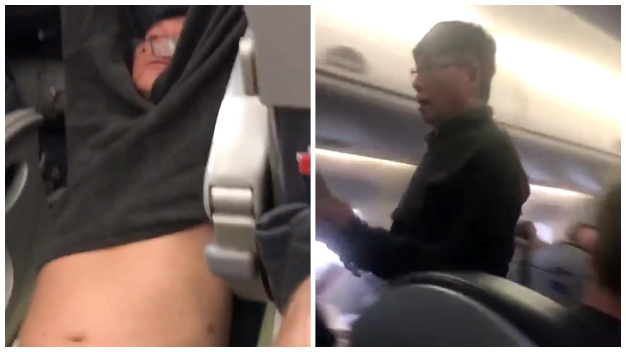 聯合航空機位超賣 將拒絕讓位乘客強行拖離