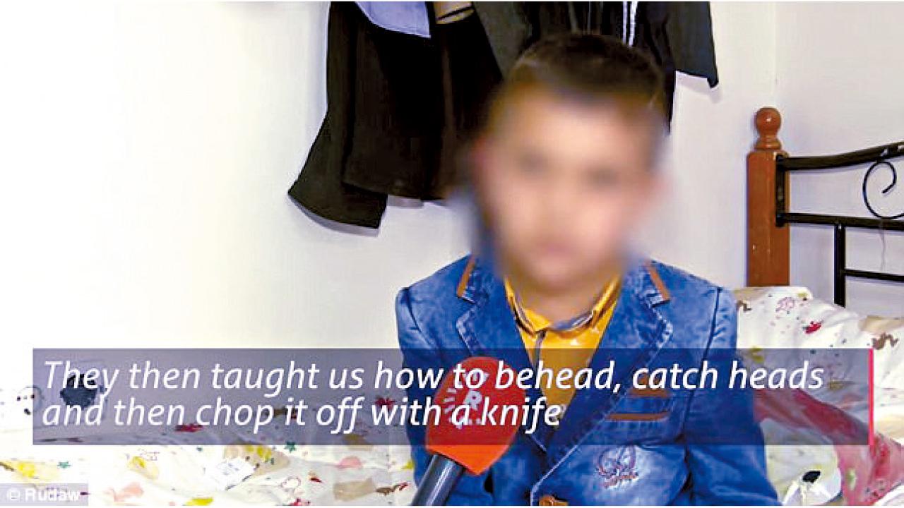 7歲童遭擄逾2年「IS教我們斬頭」