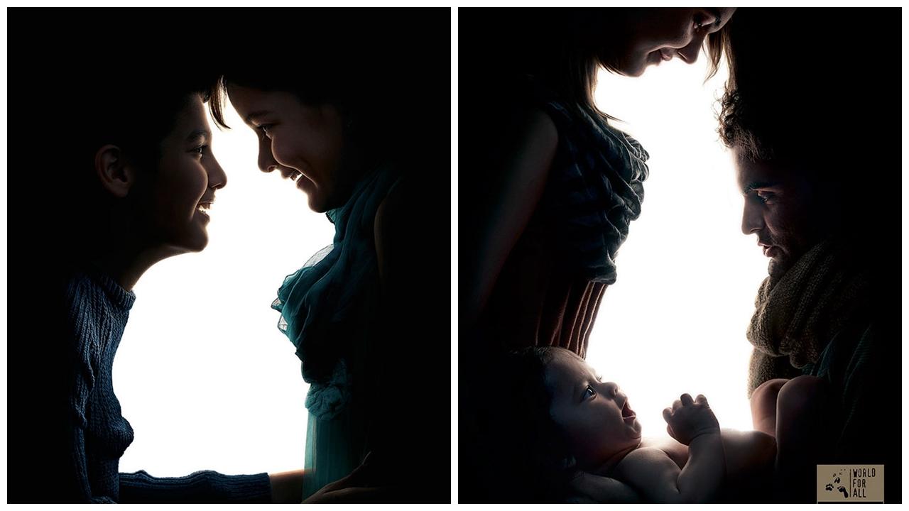 海報創意剪影有玄機 鼓勵領養寵物