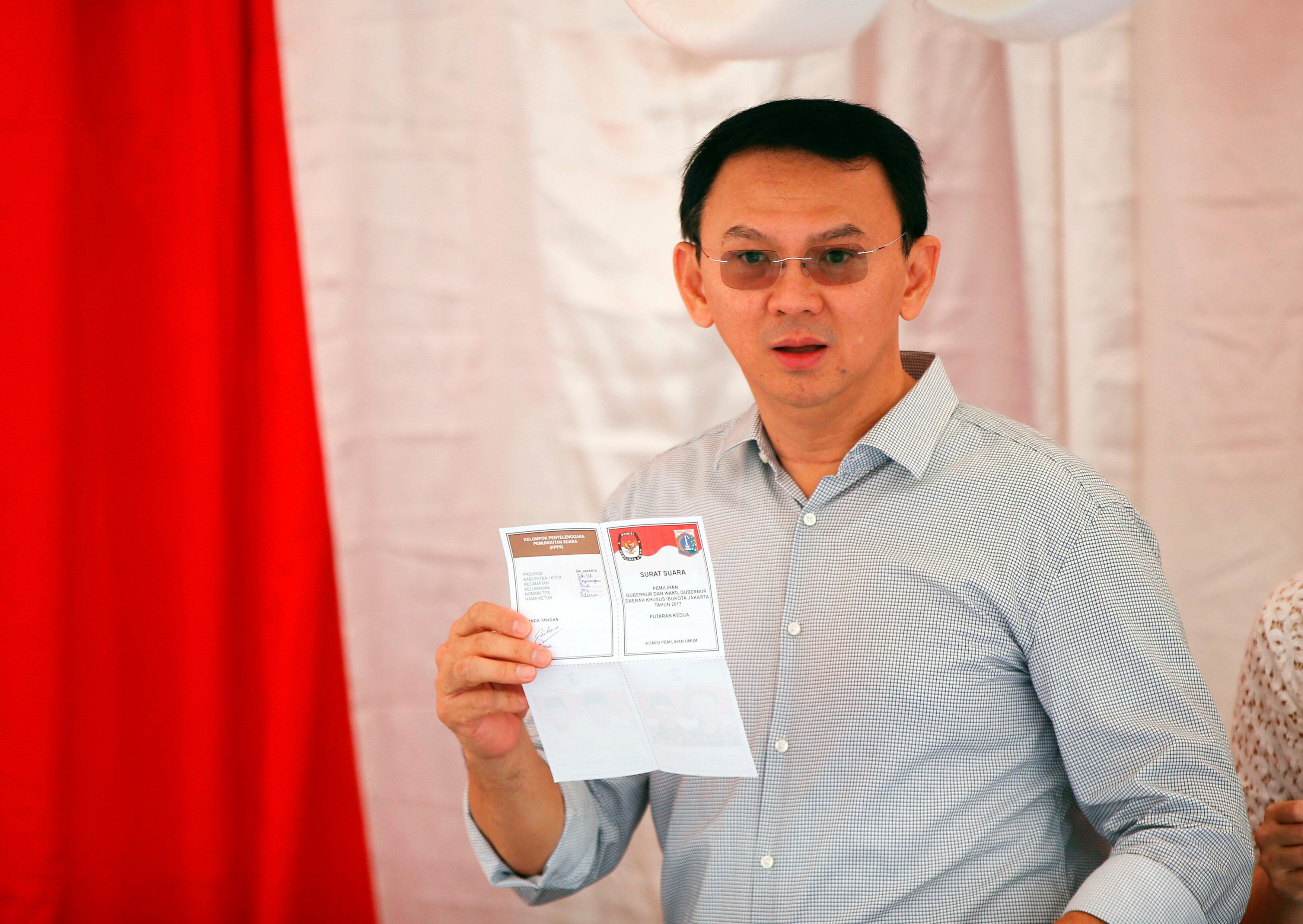 雅加達省長次輪投票 鍾萬學落後阿尼斯