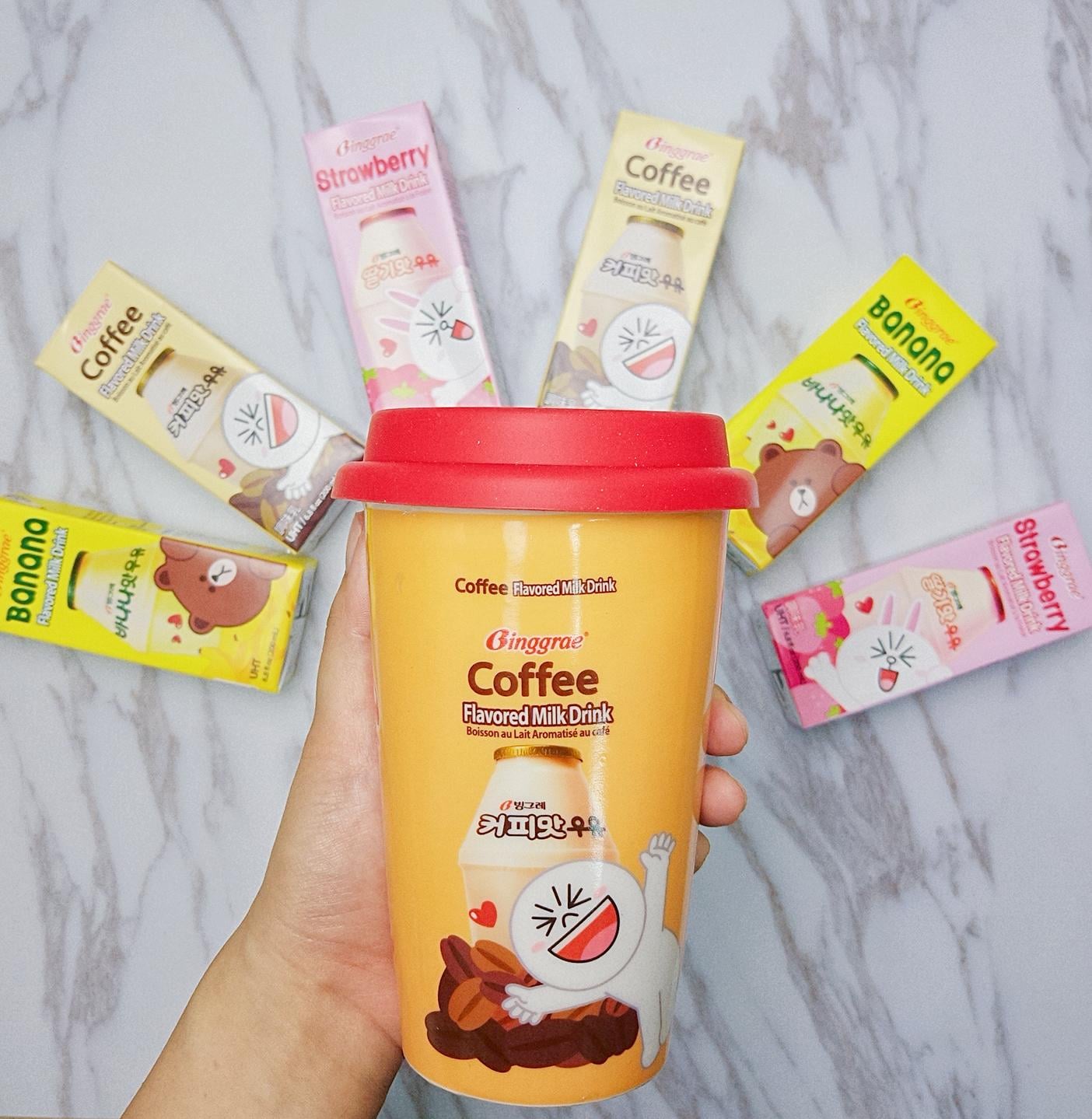 買Binggrae送LINE咖啡杯