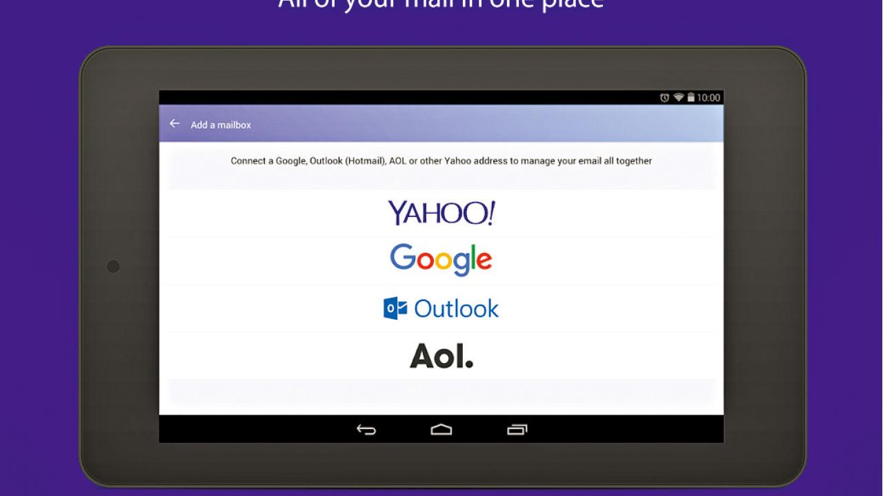 Yahoo Mail手機程式開放其他電郵