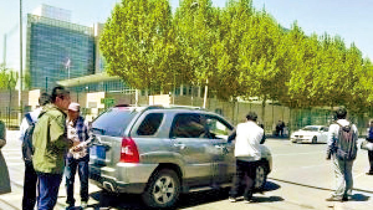 美駐華大使館現影印黨 一頁文件索200元