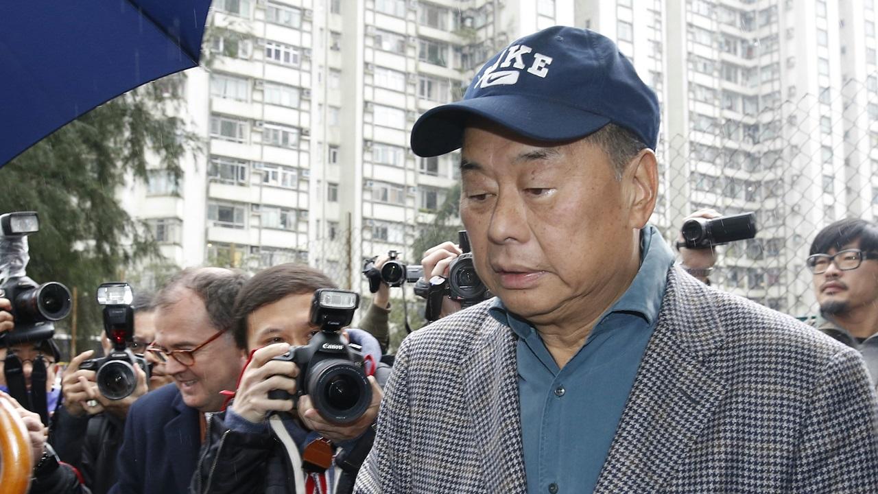 黎智英被擲動物內臟案 3被告提上訴