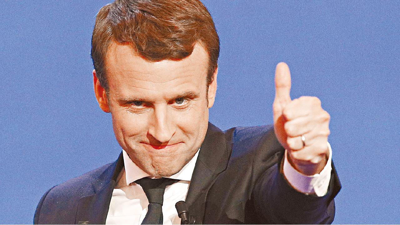 新法國革命 非建制候選人決戰總統大選  馬克龍鬥馬琳勒龐勝算高