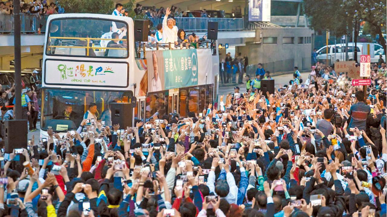 曾俊華千五萬選舉捐贈  最大金主田北俊