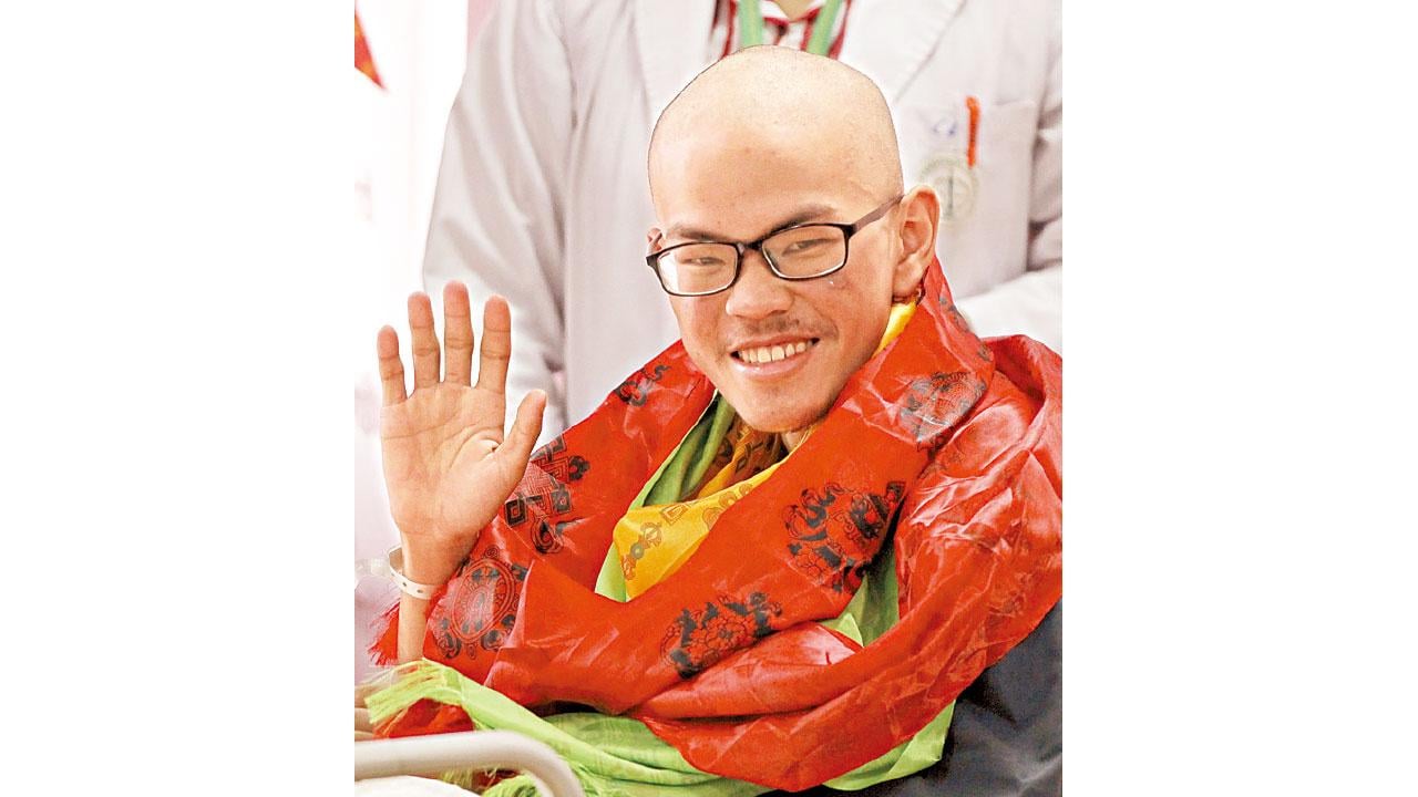 梁聖岳出院準備回台