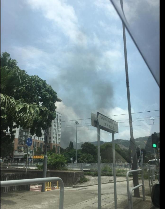 元朗丹桂村三級火未救熄