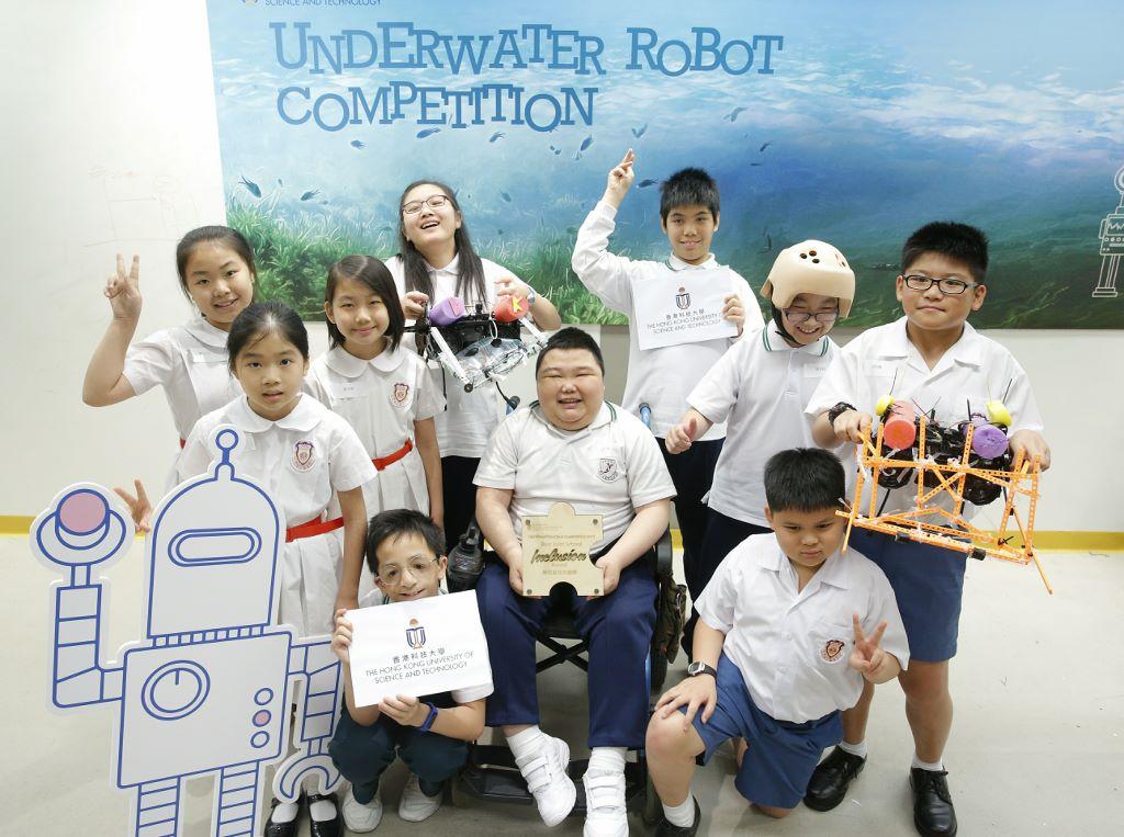 科大水底機械人大賽 宣揚海洋保育知識