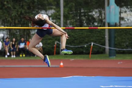 「跳高女神」楊文蔚主場出戰(多圖)
