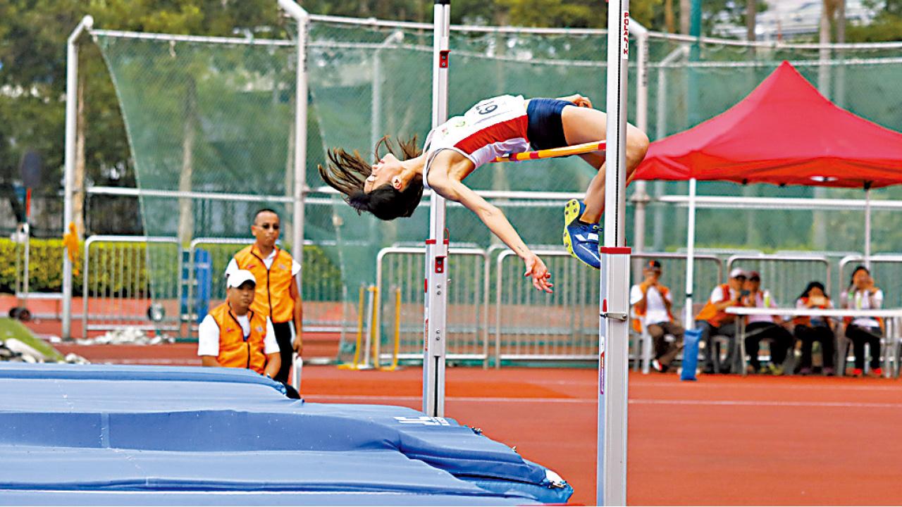 楊文蔚主場跳1.81米 不敵澳洲選手
