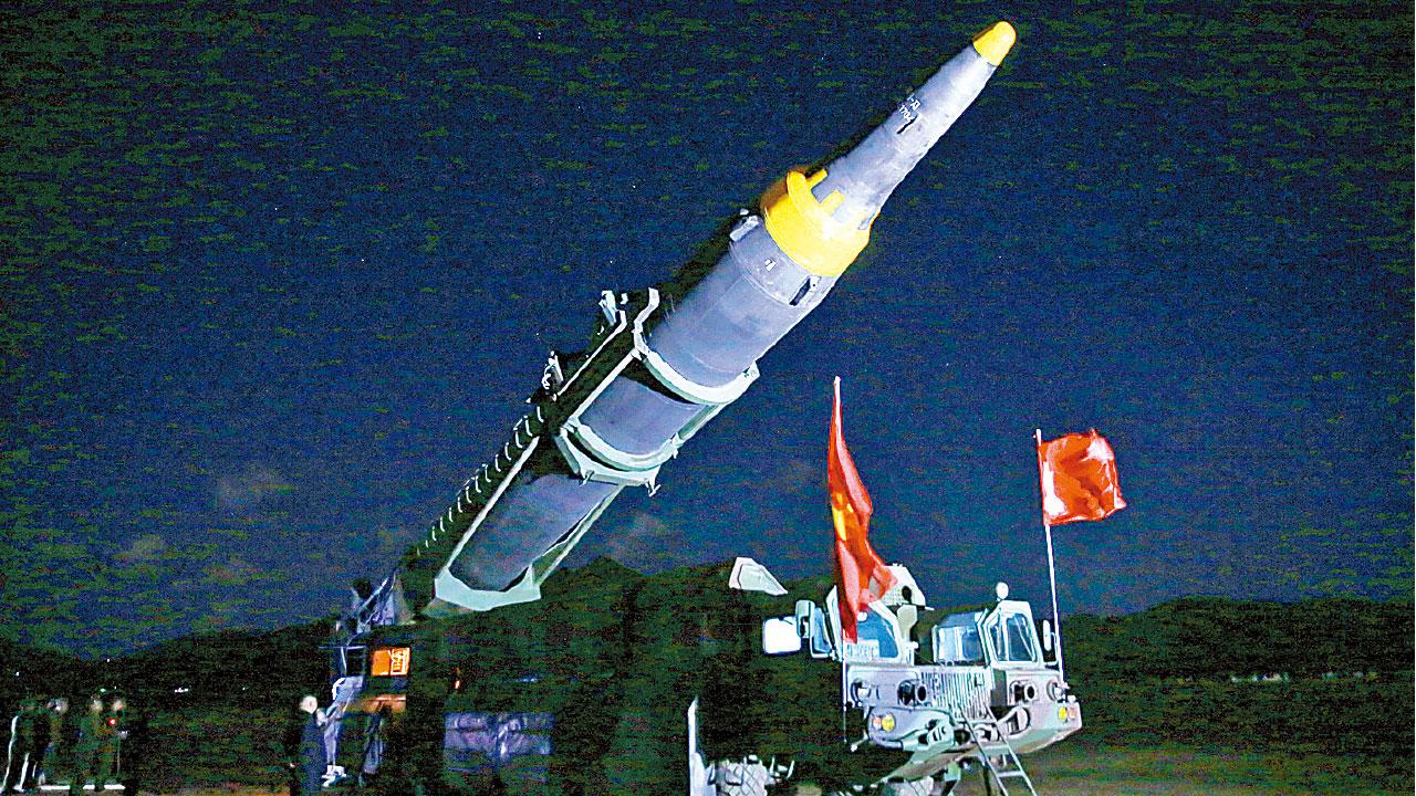 技術可提升至洲際導彈 北韓：新導彈可攜重型核彈