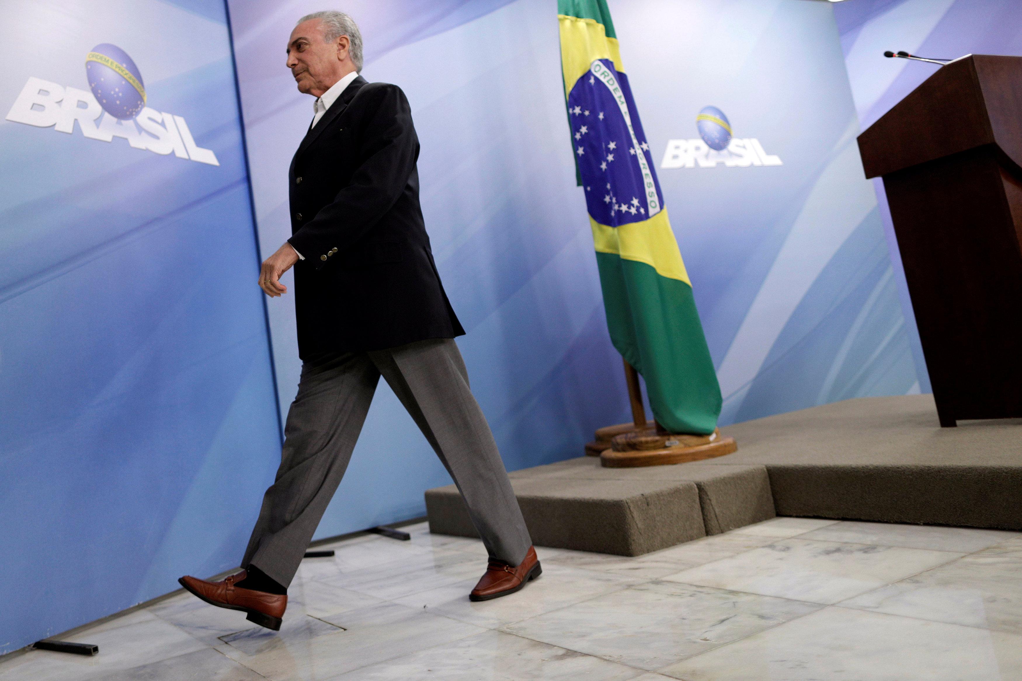 涉貪巴西總統反駁錄音偽造 揚言向最高法院申請暫停調查